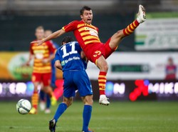 Jagiellonia ograła na wyjeździe Podbeskidzie