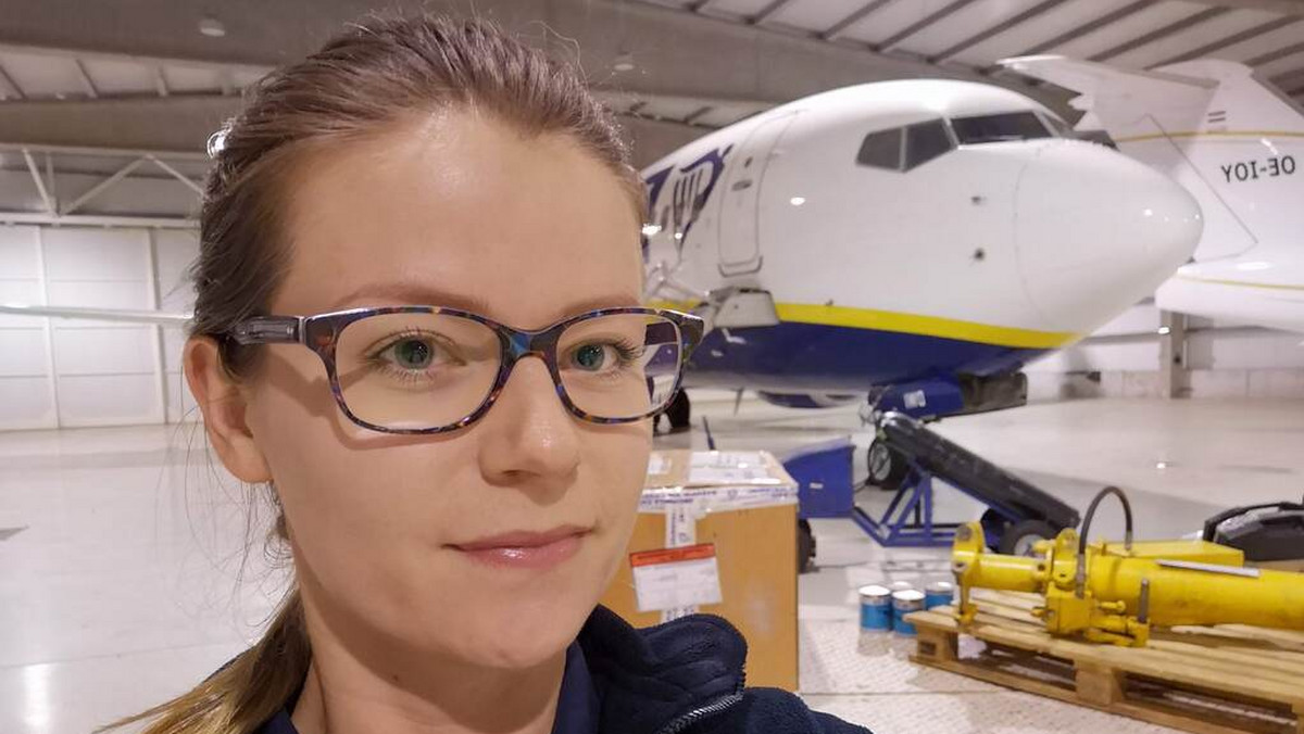 Ewa Siekierda opowiada o pracy inżyniera lotniczego