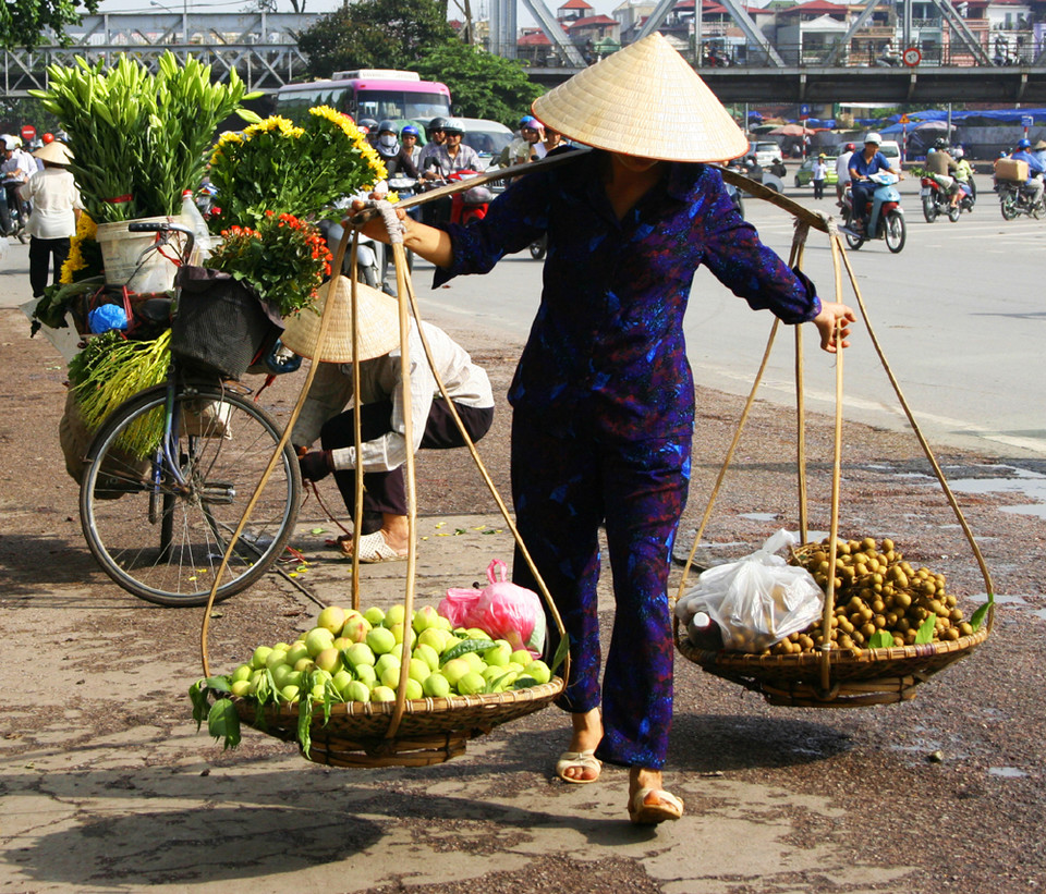 Na ulicach Hanoi