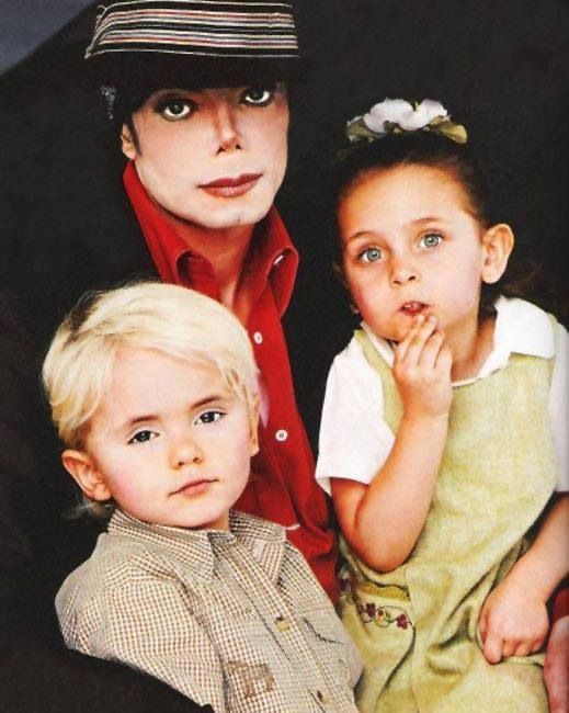 Michael Jackson z dziećmi