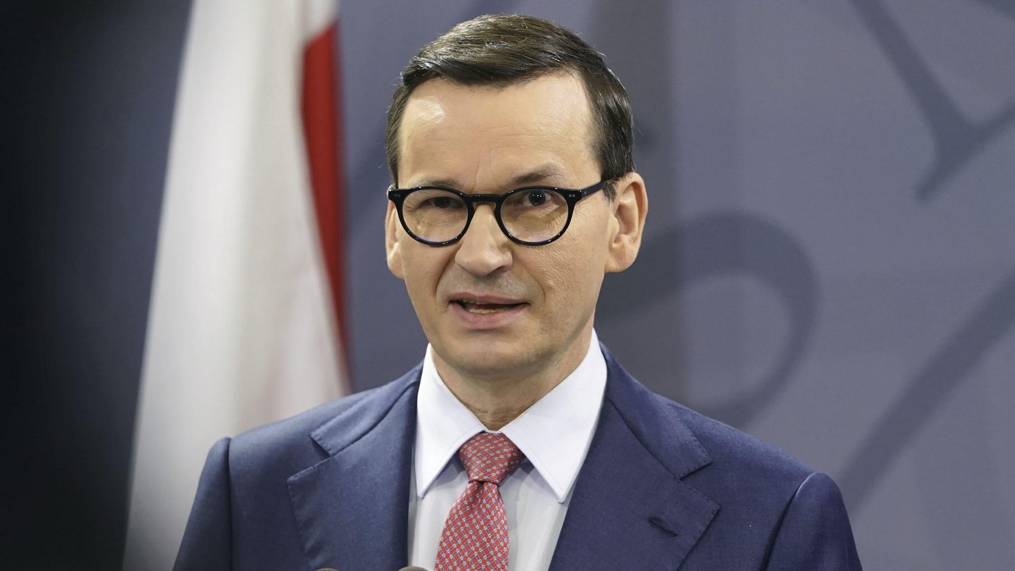 Poľský expremiér Mateusz Morawiecki.