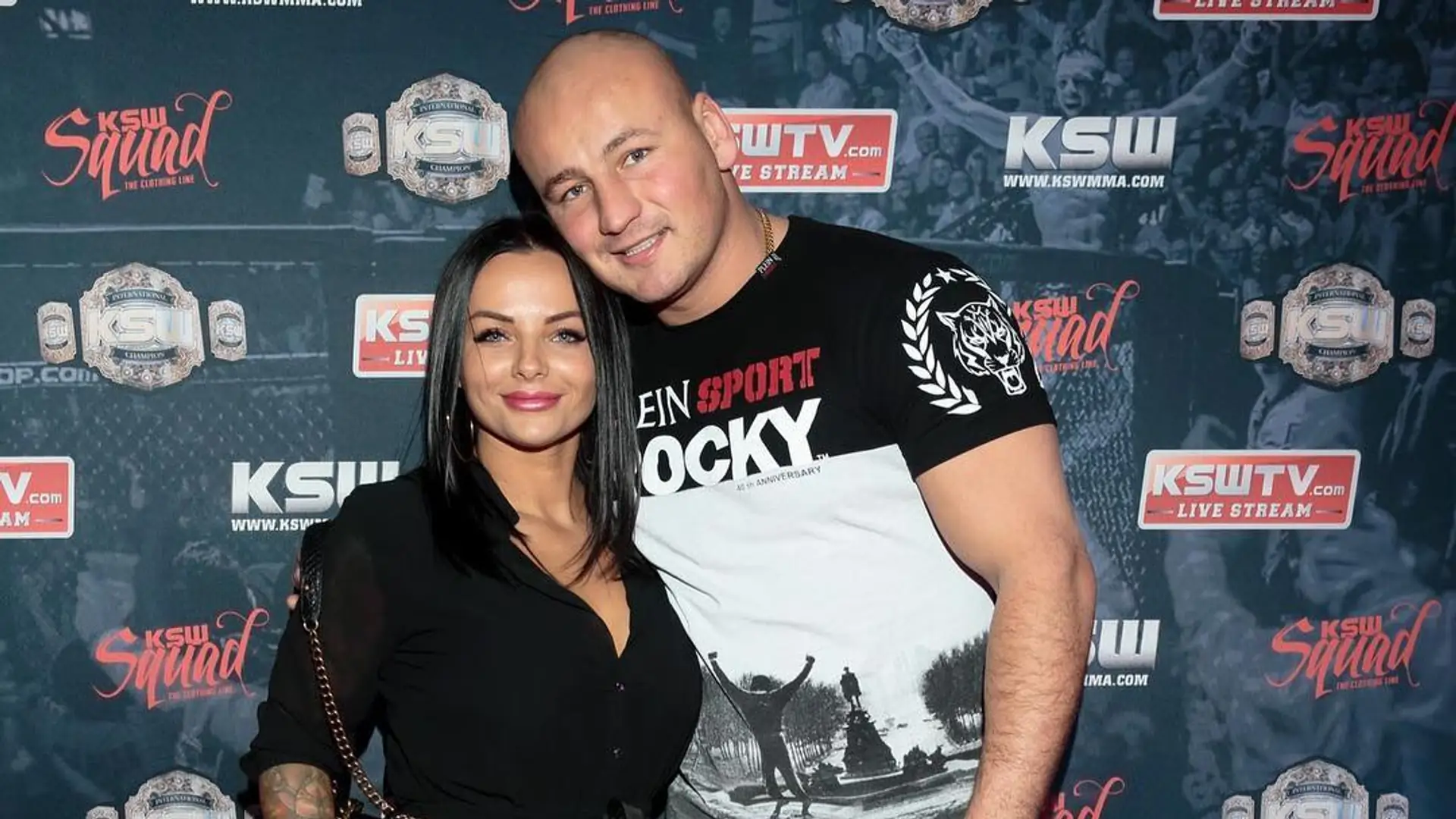 Artur Szpilka i półnaga Kamila Wybrańczyk na okładce magazynu „CKM”