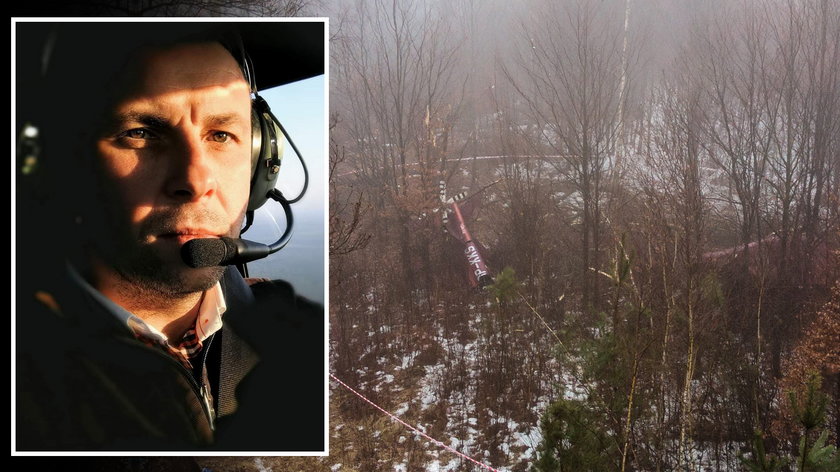 Katastrofa śmigłowca pod Pszczyną. Doświadczony pilot wskazuje, co mogło być przyczyną tragedii