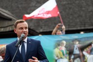 SUCHA BESKIDZKA PREZYDENT ANDRZEJ DUDA WIZYTA