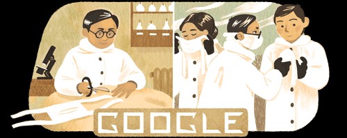 Wu Lien-teh w  Google Doodle