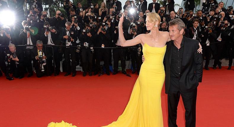 Charlize Theron and Sean Penn at Cannes Film Festival 2015