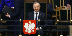 Andrzej Duda nie krył emocji w Sejmie. Marcin Matczak: przedrzeźnia samego siebie