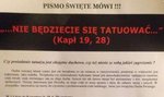 Gdańskie duszpasterstwo ostrzega: tatuaż to pieczęć diabła 