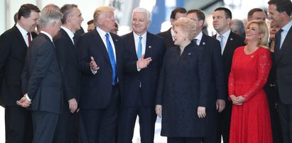 Szokujące zachowanie Trumpa. Media zażenowane nagraniem