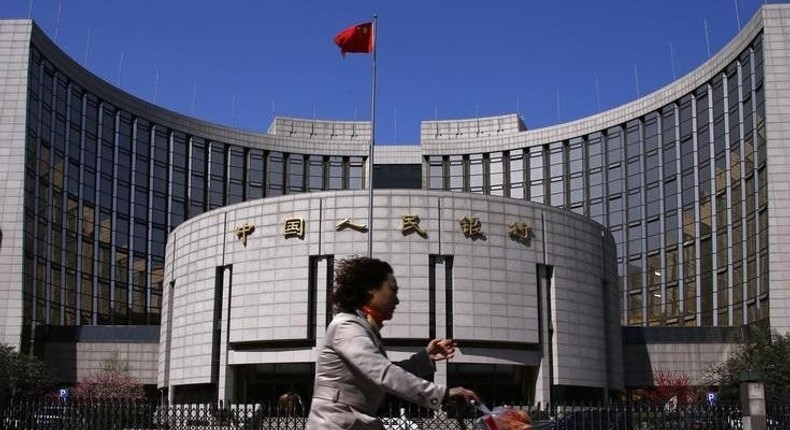 The People's Bank of China in Beijing.Thomson Reuters