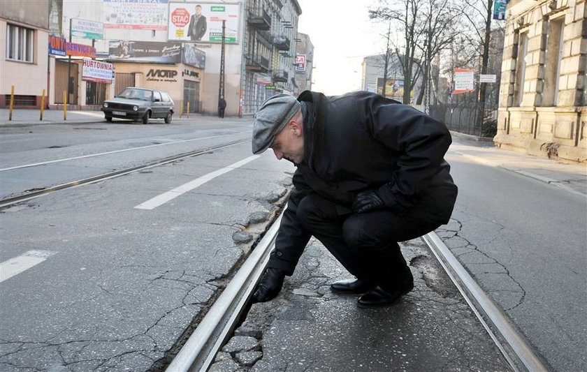 Prezydent badał miejskie dziury