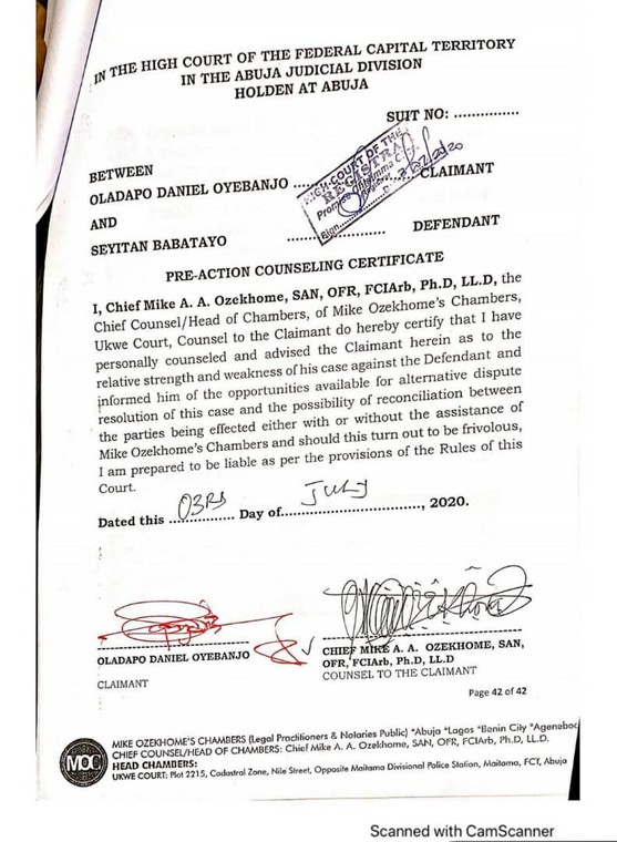 D'banj sues Setiyan Babatayo for N1.5B [LindaIkeji]