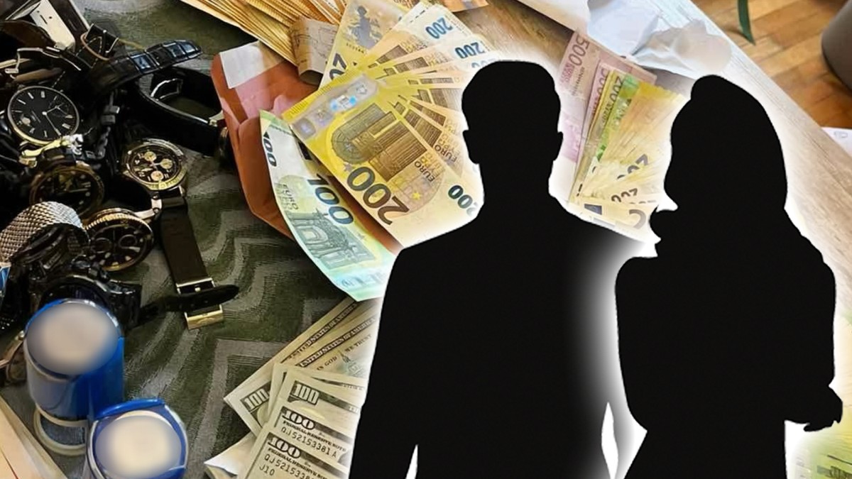 pranje novca siluete 