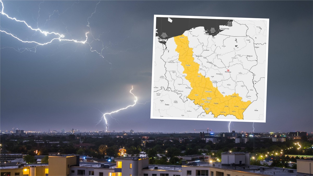 Burze i ulewy przed długim weekendem. IMGW wydało ostrzeżenia. Gdzie będzie najgorzej?