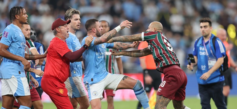 Bójka po finale KMŚ. Kyle Walker i Felipe Melo skoczyli sobie do gardeł [FOTO]