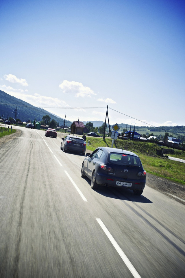 Nowa Mazda 3 na Syberii