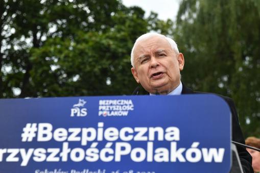 Prezes PiS Jarosław Kaczyński