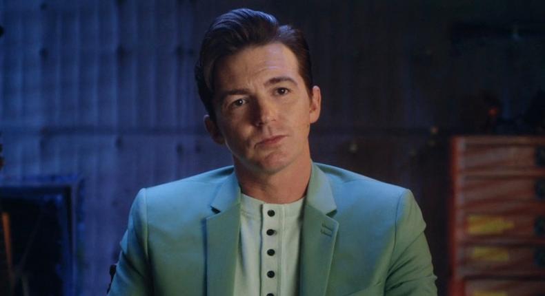 Drake Bell in episode two of the Investigation Discovery docuseries Quiet on Set: The Dark Side of Kids TV.Investigation Discovery