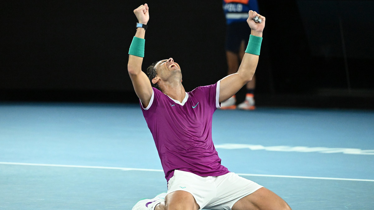 Niesamowity wyczyn Rafaela Nadala w Australian Open. Szalona radość