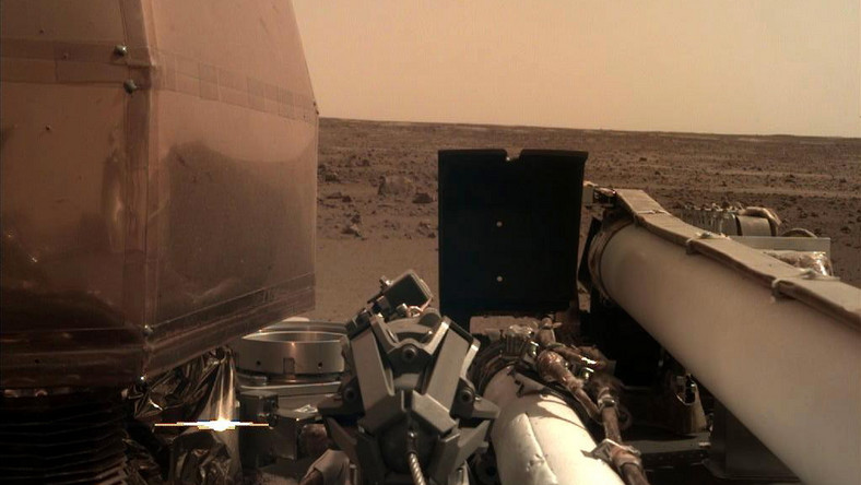 Pierwsze zdjęcie Marsa wysłane z sondy InSight
