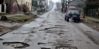 To najbardziej dziurawa droga w mieście!