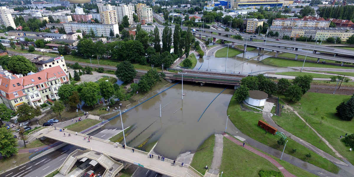 Gdańsk pod wodą