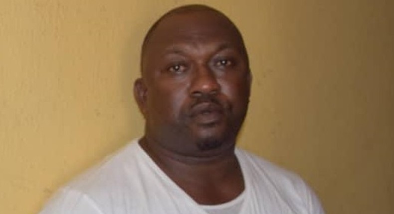 Former police inspector, Ogunyemi Olalekan, is accused of killing Kolade Johnson [Nigeria Police Force]