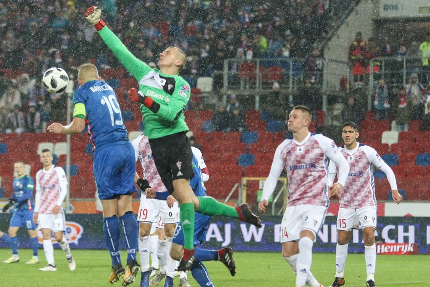 Pilka nozna. Ekstraklasa. Gornik Zabrze - Miedz Legnica. 09.12.2018