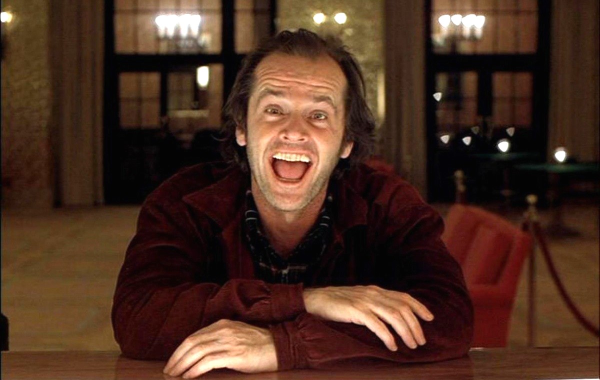 Jack Nicholson w horrorze "Lśnienie"