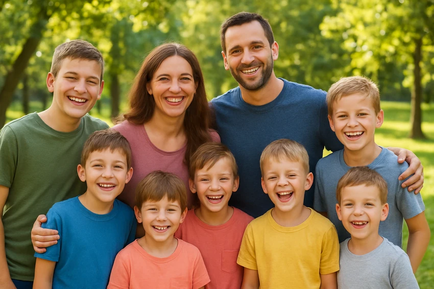 Porodica sa mnogo dece