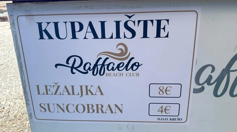 Cena ležaljki u Herceg Novom