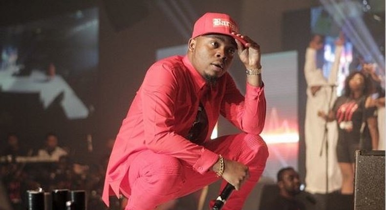 Olamide on stage