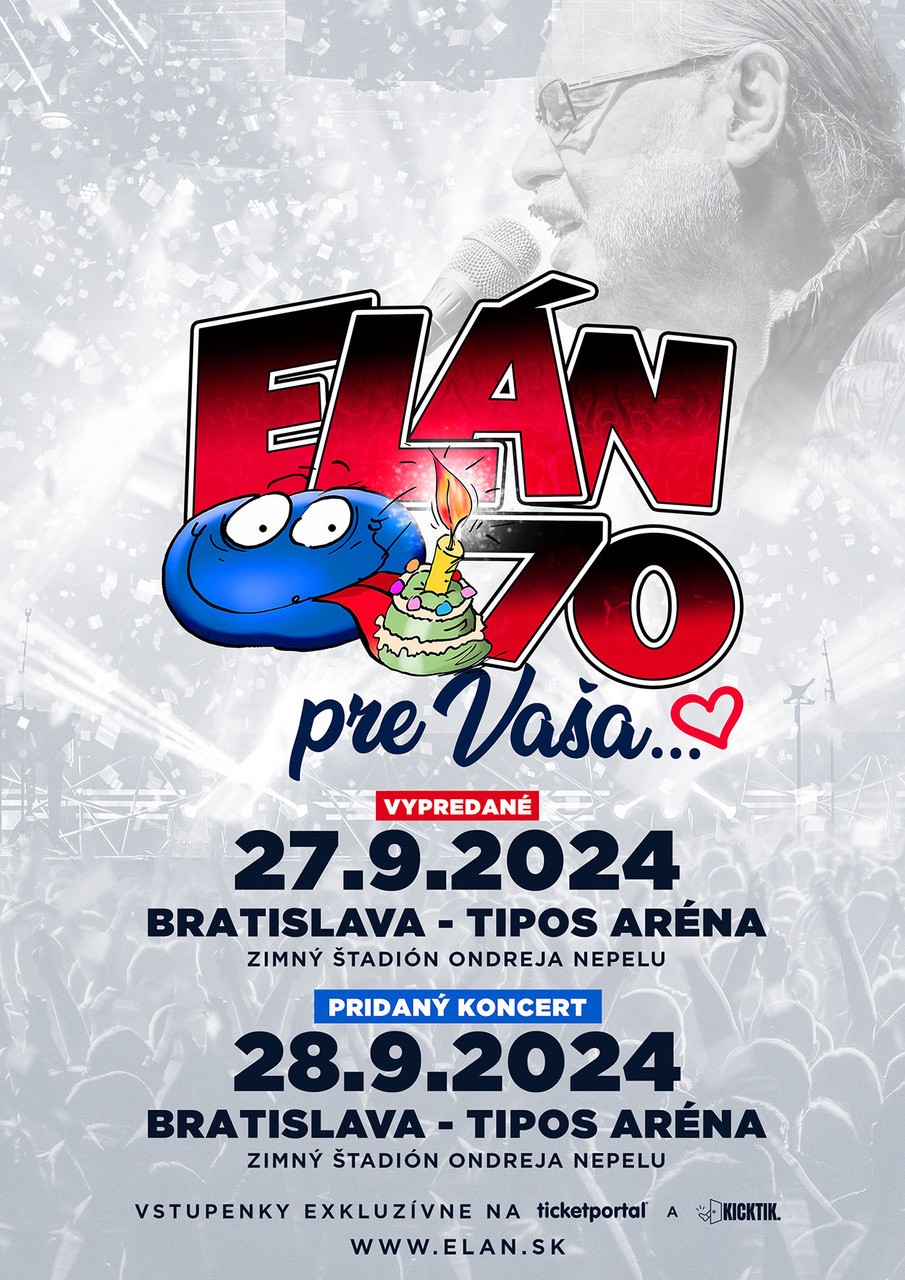 Elán odohrá dva koncerty.