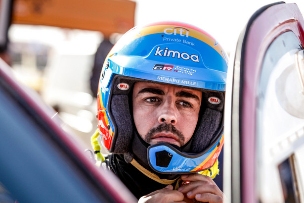 Fernando Alonso: Rajd Dakar jest bardziej ekstremalny niż Formuła 1