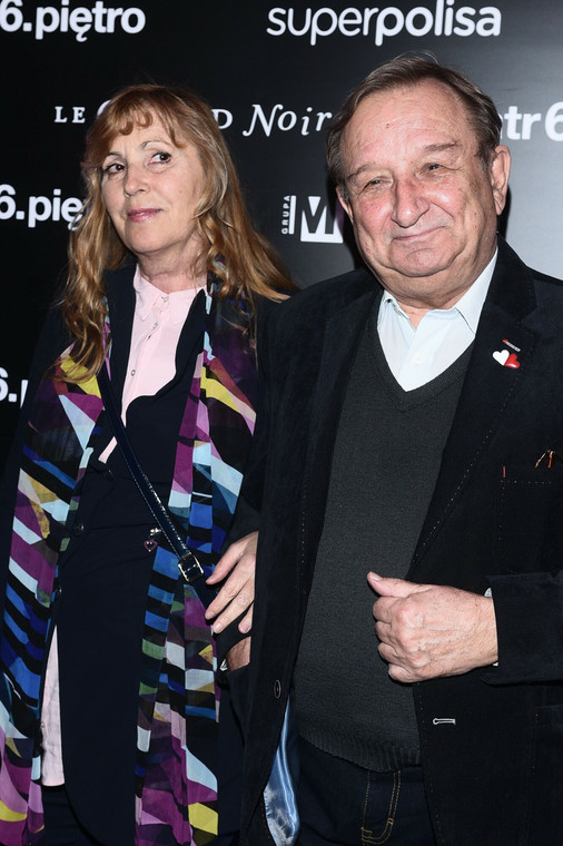 Kazimierz Kaczor z żoną Bożeną Michalską w 2019 r.
