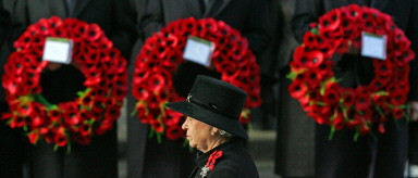 BRITAIN-REMEMBRANCE SUNDAY-QUEEN