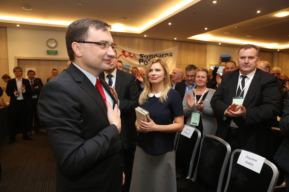 Ziobro znów prezesem Solidarnej Polski. Tak gratulowała mu ...