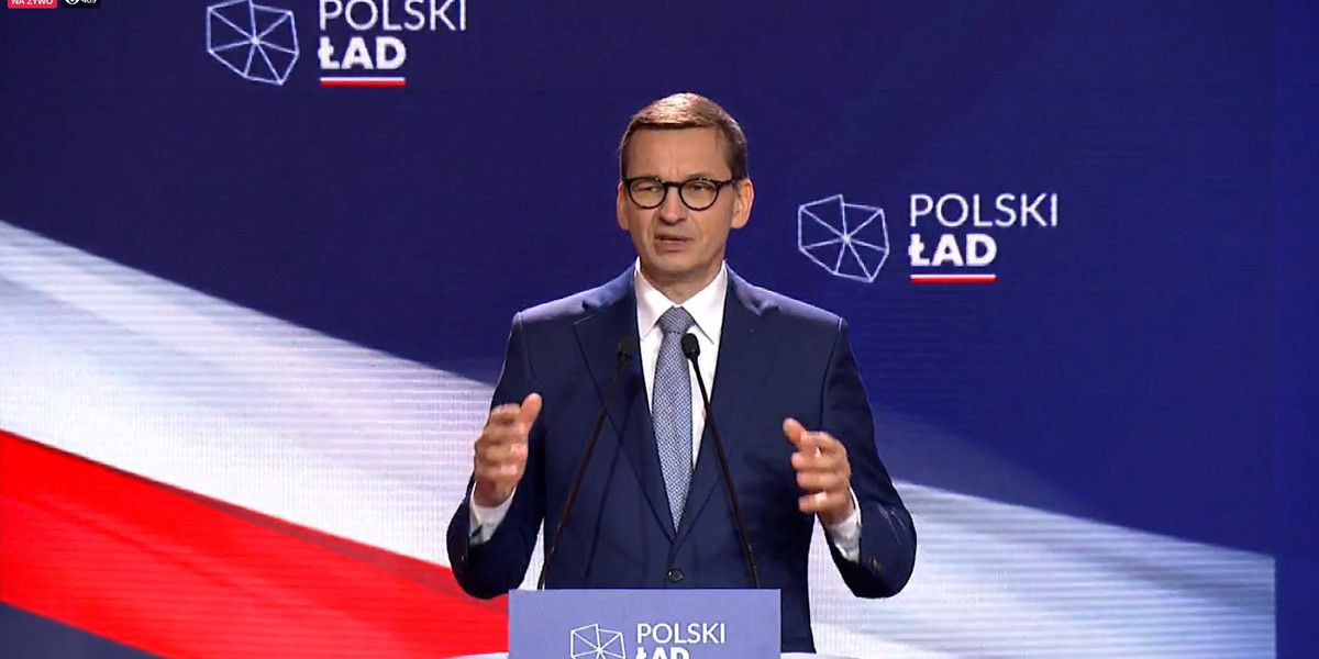 Premier Mateusz Morawiecki