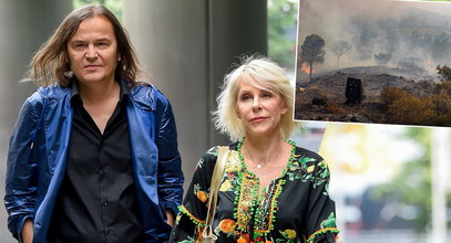 Gawlińscy mają dom w Grecji. Są przerażeni dramatem, który się tam rozgrywa. "Drzewa palą się jak pochodnie"