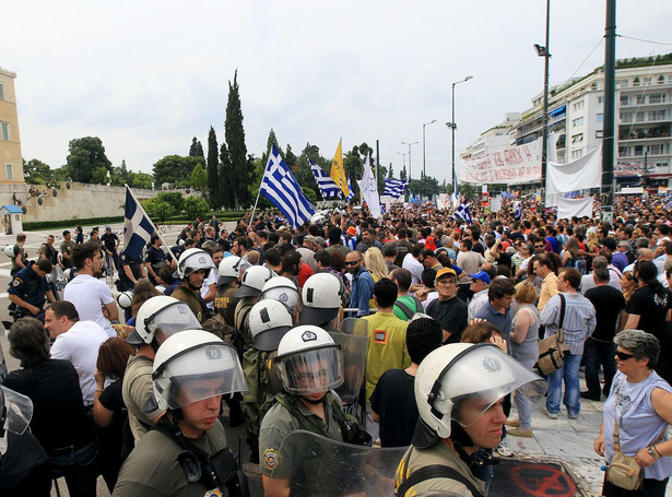 To dzień gniewu Greków. Starcia w centrum Aten