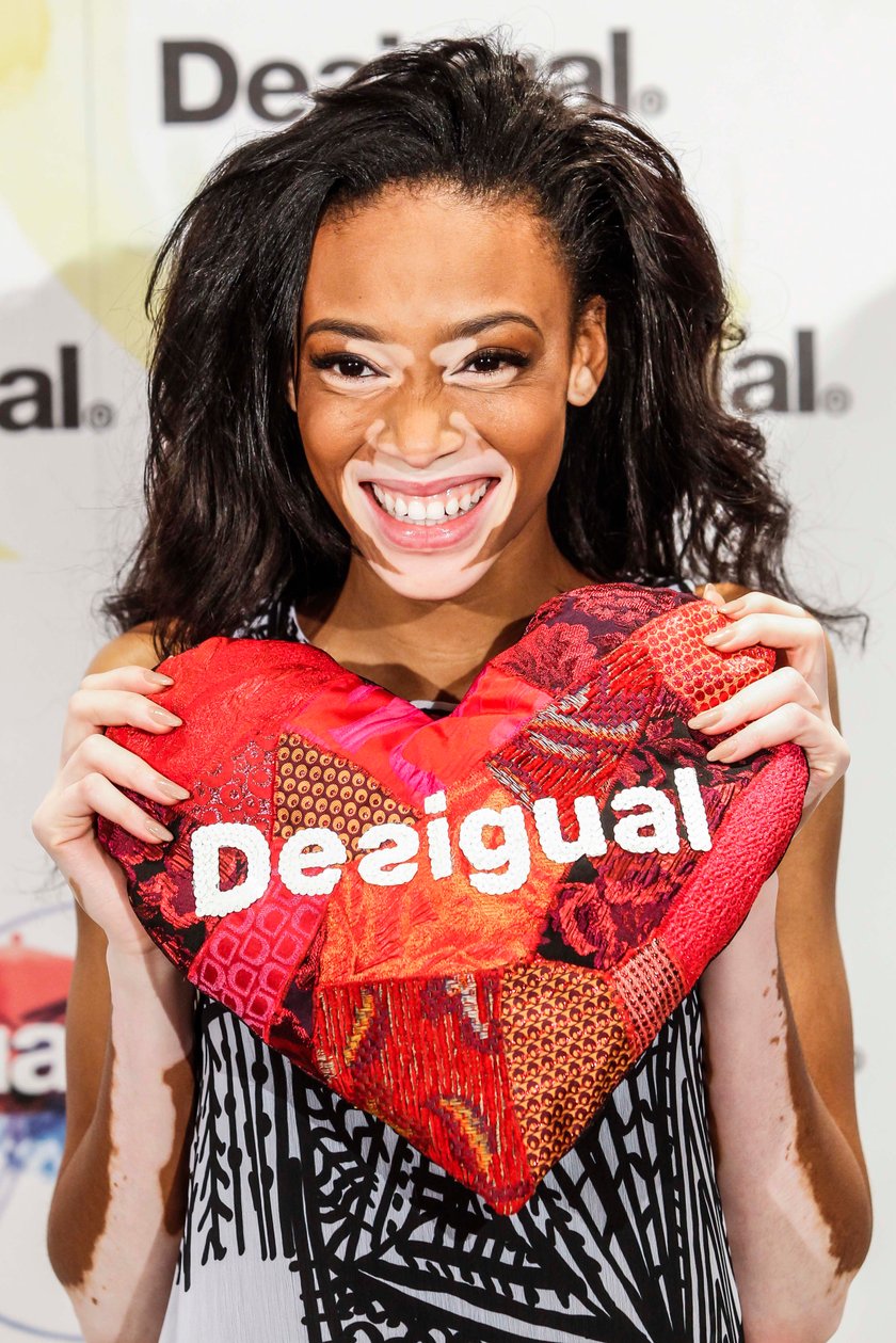 Chantelle Winnie na imprezie Desigual w Madrycie