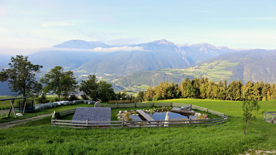 Widok z tarasu Ahner Berghof