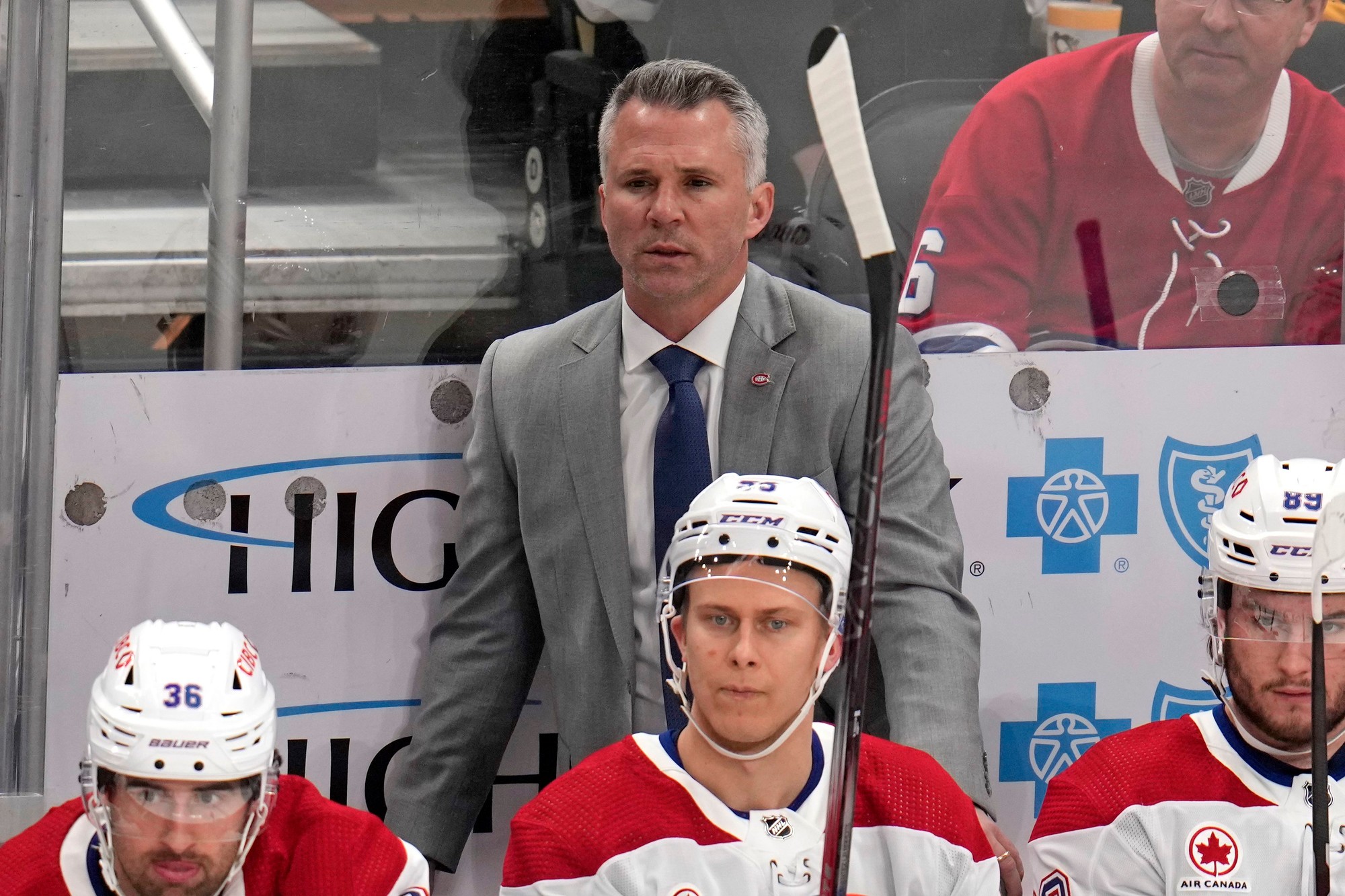 Tréner Montrealu Canadiens Martin St. Louis.