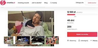 Polski piłkarz miał wypadek. Jego narzeczona błaga o pomoc