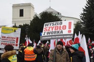 demonstracja handlowców