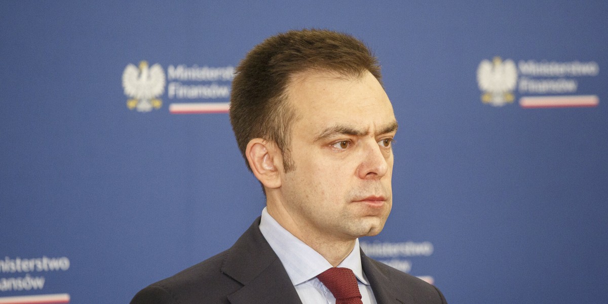 Minister finansów Andrzej Domański