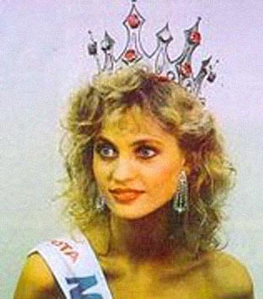 Aneta Kręglicka Miss Polonia 1989