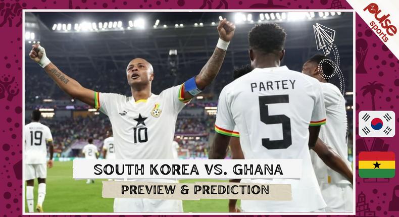 South Korea vs Ghana.