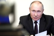 Władimir Putin i orędzie do narodu 2021 