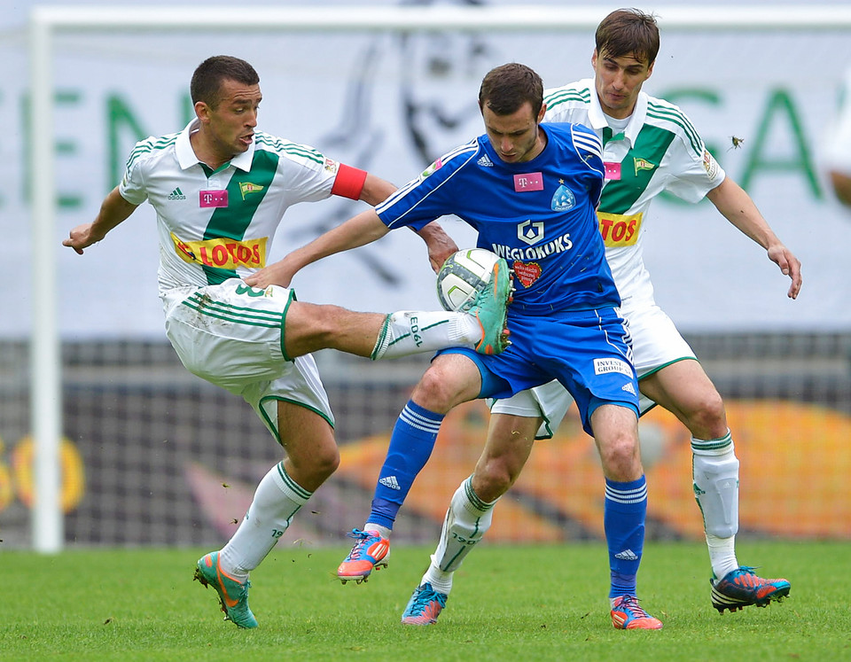 PIŁKA NOŻNA T-MOBILE EKSTRAKLASA LECHIA RUCH